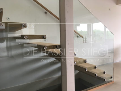 Stiegen mit Glas von Hassler