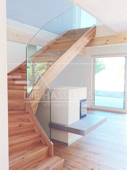 Stiegen mit Glas von Hassler