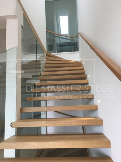 Stiegen mit Glas von Hassler